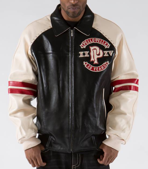 MBXV Leather Supply.co Pelle Pelle Jacket Black and Off-White