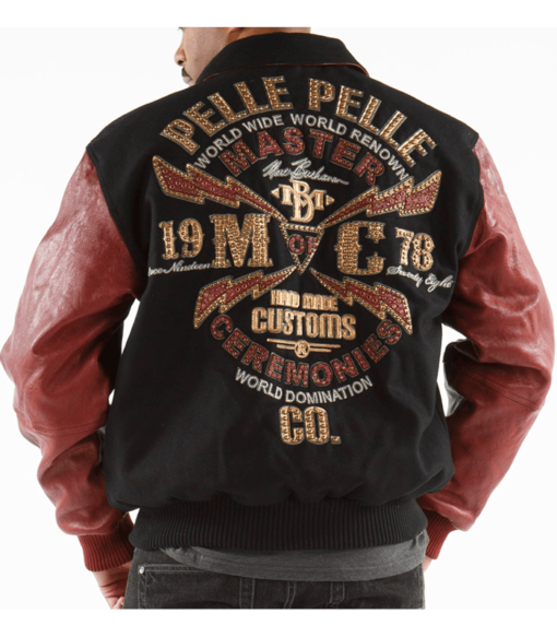 Pelle Pelle MC Maroon Jacket