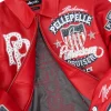 Pelle Pelle Marc Buchanan American Bruiser Men’s Red Full Grain Leather Jacket