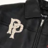 Pelle Pelle Marc Buchanan American Bruiser Plush Black Best Quality Leather Women's Crop Jacket