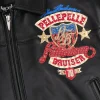 Pelle Pelle Marc Buchanan American Bruiser Plush Black Genuine Leather Women's Crop Jacket