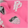 Pelle Pelle Marc Buchanan American Bruiser Plush Women's Pink Crop Best Quality Leather Jacket