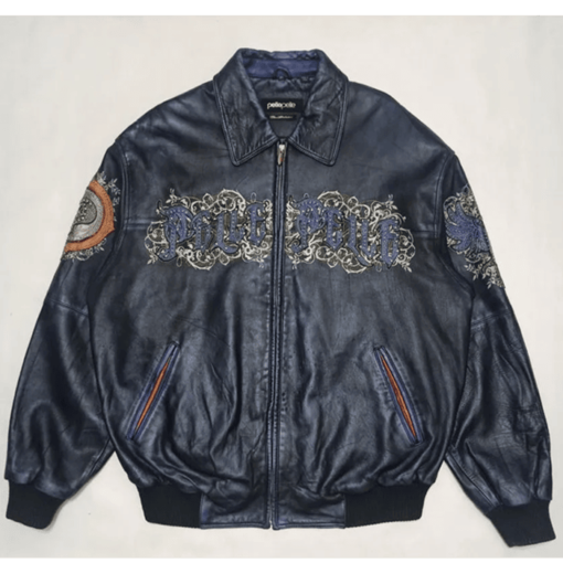 Pelle Pelle Marc Buchanan Hip Hop Rap Phoenix Rebellion Studded Leather Jacket