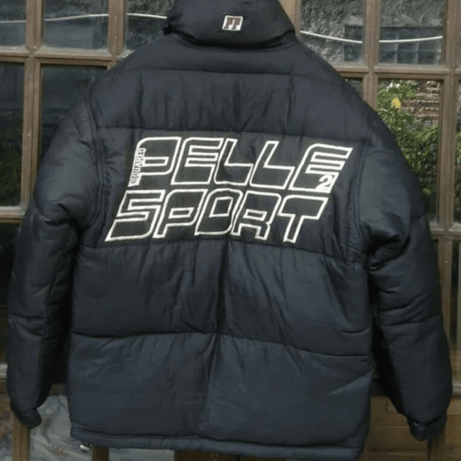 Pelle Pelle Marc Buchanan Mens Big Logo Down Jacket