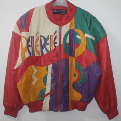Pelle Pelle Marc Buchanan Picasso Red Leather Jacket