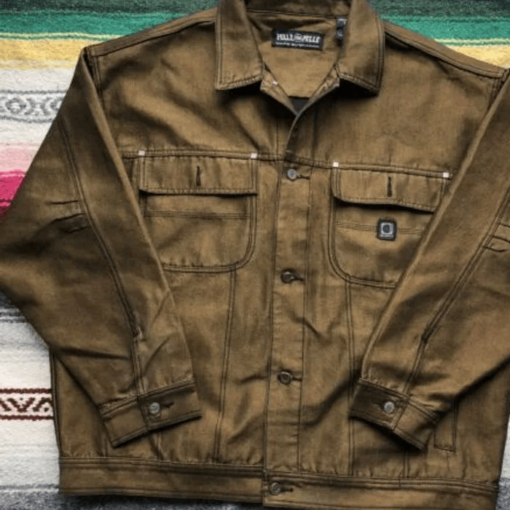 Pelle Pelle Marc Buchanan Vintage 90s Denim Jacket