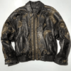 Pelle Pelle Marc Buchanan Studded Leather Bomber Jacket
