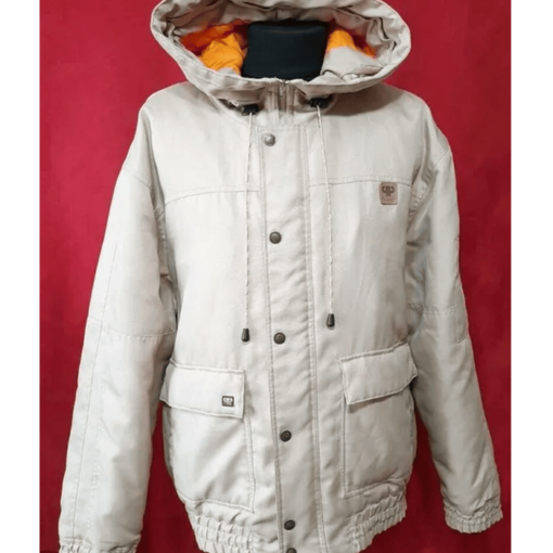 Pelle Pelle Marc Buchanan Mens Premium White Denim Jacket