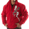Pelle Pelle Men’s Come Out Fighting Tiger Red Jacket