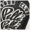 Pelle Pelle Men Soda Club Plush White and Black Top Grain Leather Jacket