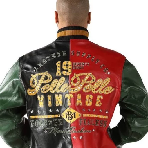Pelle Pelle Men Vintage MB 1978 Varsity Leather Jacket