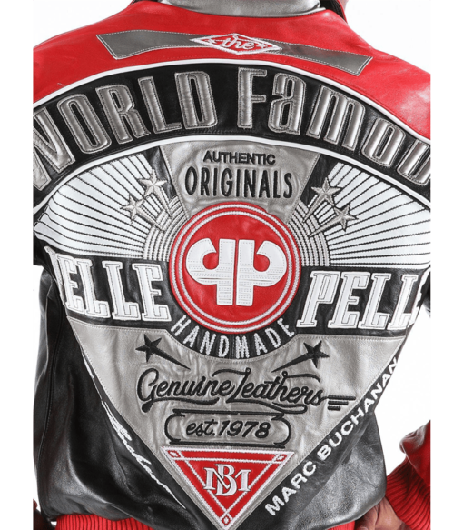 Pelle Pelle Men’s World Famous Red Leather Jacket