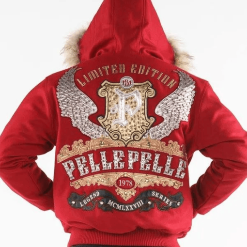 Pelle Pelle Mens Limited Edition 1978 Red Jacket