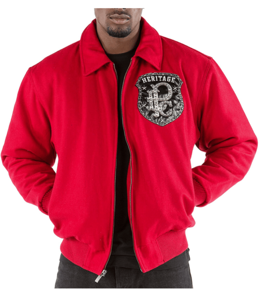 Pelle Pelle All Or Nothing Red Jacket