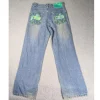 Pelle Pelle Men's Baggy Hip Hop Denim Blue Jeans