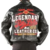Pelle Pelle Mens Black Legendary Studded Leather Jacket