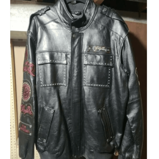 Pelle Pelle Mens Black MB Leather Jacket