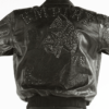 Pelle Pelle Men’s Empire With Velocity Comes Glory Black Leather Jacket