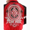 Pelle Pelle Mens Highest Caliber Crimson Top Wool Jacket