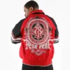 Pelle Pelle Mens Highest Caliber Crimson Wool Jacket