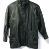 Pelle Pelle Mens Lined Button Black Leather Jacket