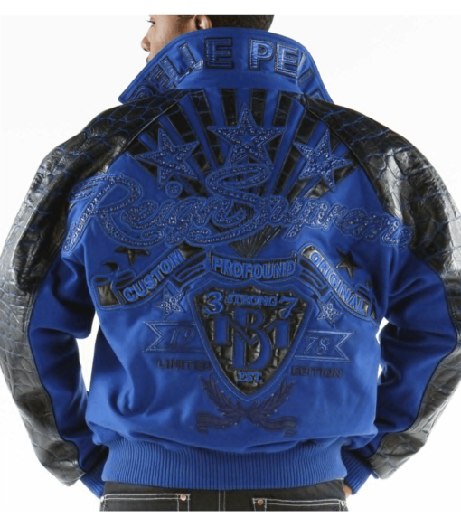 Pelle Pelle Reign Supreme Blue Jacket