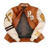 Pelle Pelle Men’s Renegades Chief Keef Brown Studded Genuine Leather Jacket