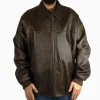 Pelle Pelle Men's Sanded Antique Brown Jacket