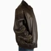 Pelle Pelle Men's Sanded Antique Brown Top grain Leather Jacket