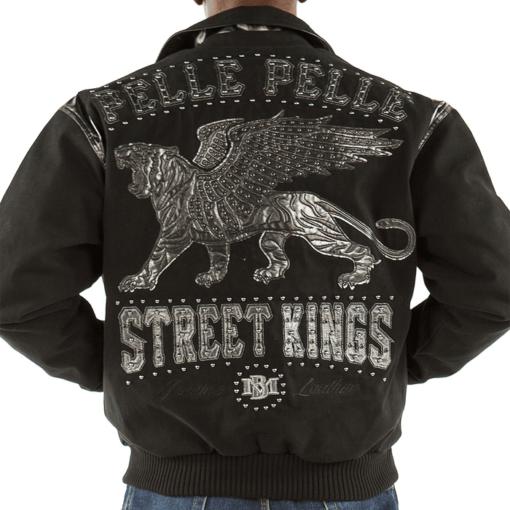 Pelle Pelle Men’s Street Kings Black Jacket