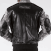 Pelle Pelle Varsity Biker Black Plushfoil Print Jacket