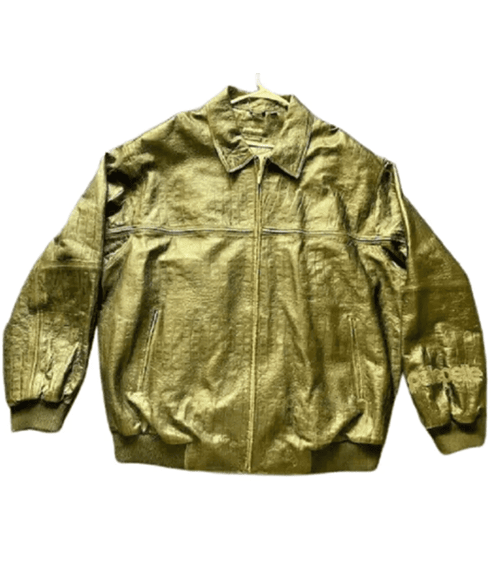 Pelle Pelle Mens Vintage 90s Marc Buchanan Alligator Leather Jacket ...