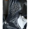 Pelle Pelle Movers And Shakers Black Leather Jacket Logo