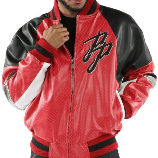 Pelle Pelle Movers And Shakers Red Jacket