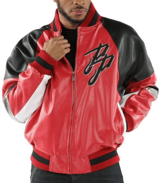Pelle Pelle Movers And Shakers Red Jacket