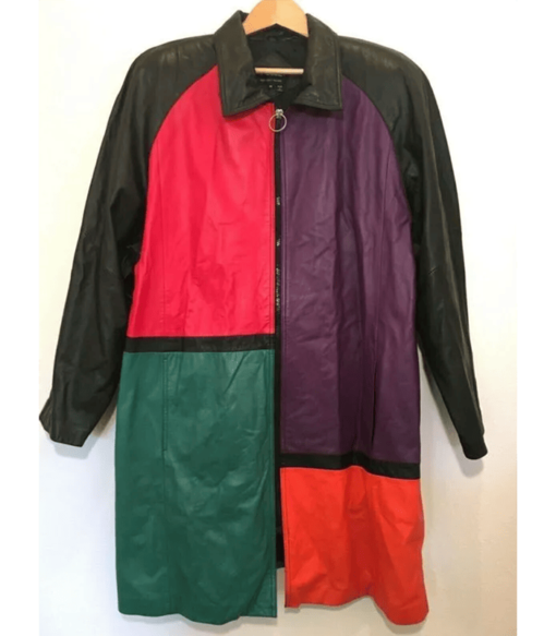 Pelle Pelle Multicolor Leather Coat