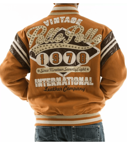 Pelle Pelle Mustard Vintage International Wool Jacket