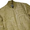 Pelle Pelle NYC Boro Quilted Olive Green Genuine Leather Jacket