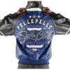Pelle Pelle New Soda Club Blue Leather Jacket