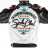 Pelle Pelle Men’s New Soda Club White Leather Jacket