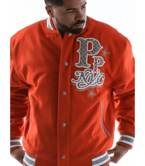 Pelle Pelle New York City Tribute Orange Jacket