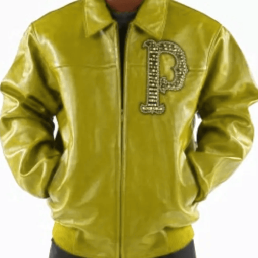 Pelle Pelle Olive Immortal Studded Leather Jacket
