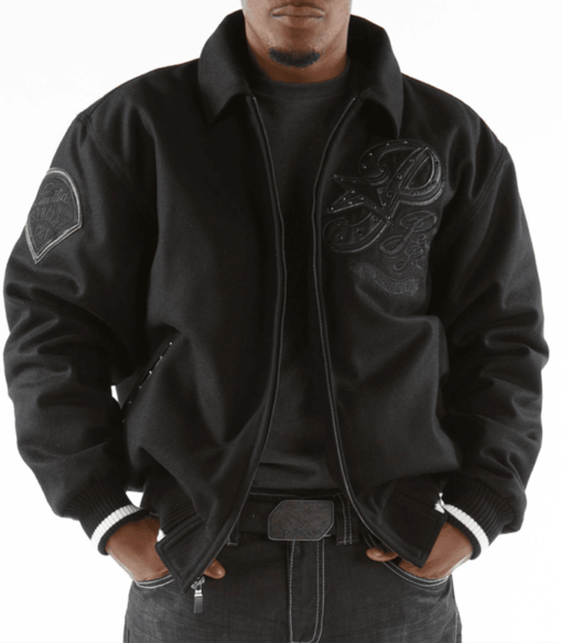 Mens And Womens Pelle Pelle Philadelphia Tribute Black Jacket