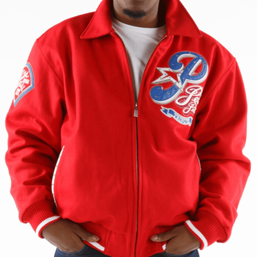 Pelle Pelle Philadelphia Tribute Red Jacket
