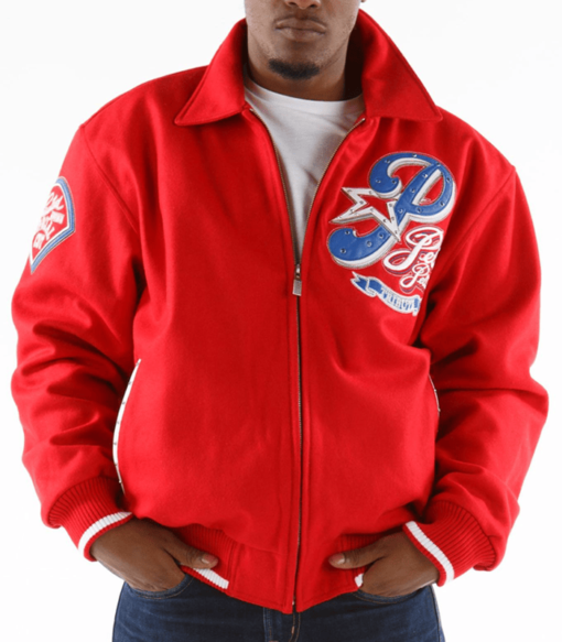 Pelle Pelle Philadelphia Tribute Red Jacket