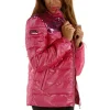 Pelle Pelle Pink Puffer Bubble Jacket For Women's