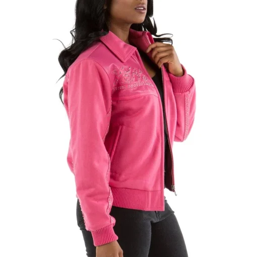 Pelle Pelle Pink Women's Supreme Club Wool Jacket