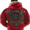 Pelle Pelle Platinum & Diamonds Red Jacket