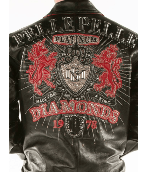 Pelle Pelle Platinum and Diamonds 1978 Leather Jacket
