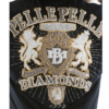 Pelle Pelle Platinum & Diamonds Fur Hood Black Jacket